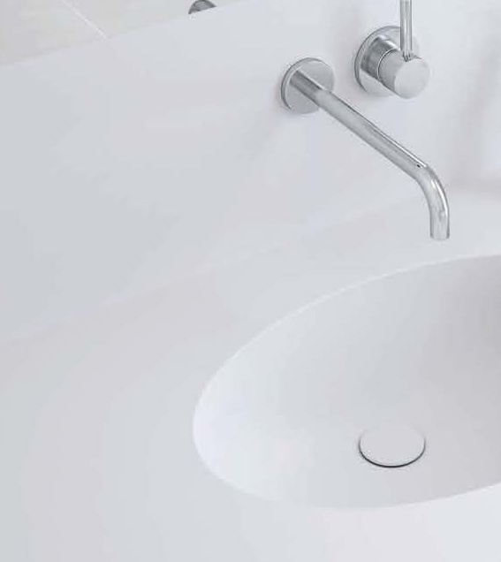 Waschtisch aus einem Guss